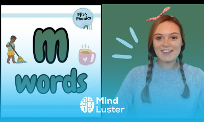 Learn to Blend m Words with Miss Phonics Phonics Reading Practice for Kids British Teacher