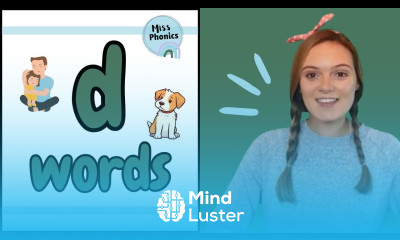 Learn to Blend d Words with Miss Phonics Phonics Blending Practice for Kids British Teacher