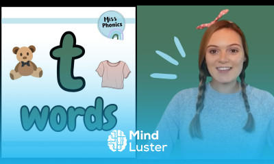 Learn to Blend t Words with Miss Phonics Phonics Blending Practice for Kids British Teacher