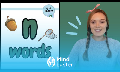 Learn to Blend n Words with Miss Phonics Phonics Blending Practice for Kids British Teacher
