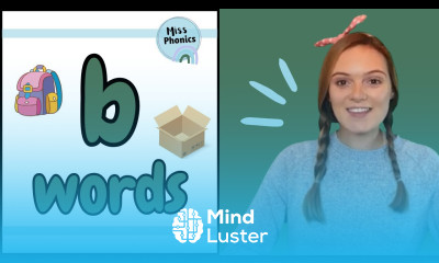 Learn to Blend b Words with Miss Phonics Phonics Blending Practice for Kids British Teacher