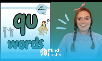Learn to Blend qu Words with Miss Phonics Phonics Reading Practice for Kids British Teacher