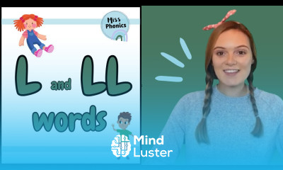 Learn to Blend l and ll Words with Miss Phonics Reading Practice for Kids British Teacher