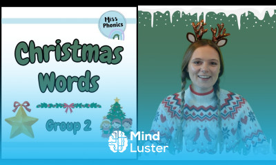 Read Christmas Words Learn Phonics Group 2 Christmas Words for Kids British Teacher