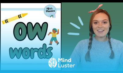 ow Words Blending Phonics ow blow Words with Pictures Learn to Read British Teacher