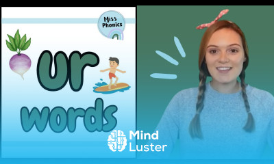 Learn to Blend ur Words with Miss Phonics Phonics Blending Practice for Kids British Teacher