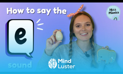 How to say the e Sound Early Phonics No Letter Shown British Teacher Speech Sound Practice