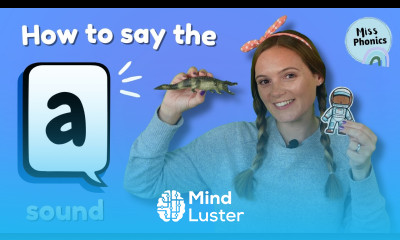 How to say the a Sound Early Phonics No Letter Shown British Teacher Speech Sound Practice