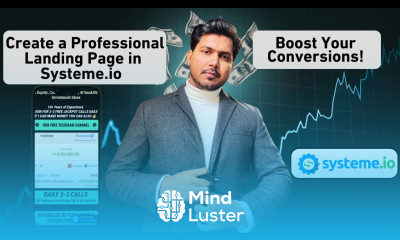 How To Create a Landing Page With Systeme io Systeme io Landing Page Tutorials