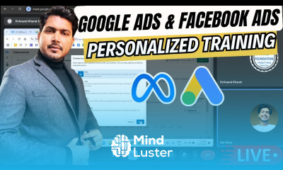 Live Google ads facebook ads Personalized Training 0nly at 9999 Google Ads Personalized Training