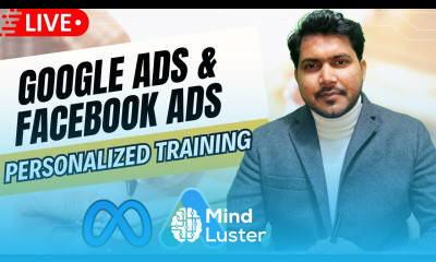 Live Google ads facebook ads Personalized Training 0nly at 9999