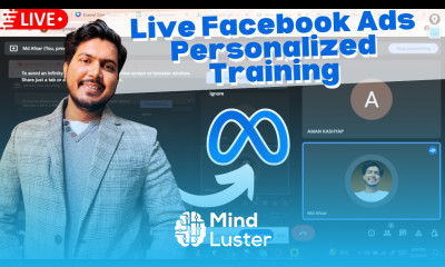 Live Facebook Ads Personalized Training Facebook Ads Course for Beginner