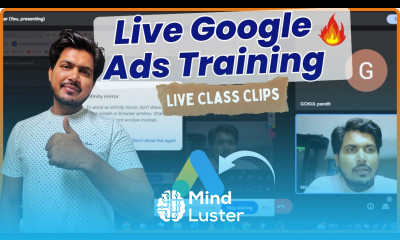 Live Google Ads Training Live Google Ads Masterclass Real Class Clips with Students