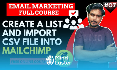 How to Create a List and Import CSV File into MailChimp Import Contacts to Mailchimp