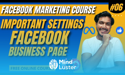 Facebook Business Page Important Settings Facebook Page Optimization
