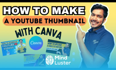 How to Make a YouTube Thumbnail with CANVA Create YouTube Thumbnails in CANVA
