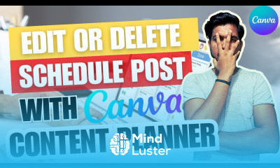 Reschedule delete or edit scheduled posts with CANVA Content Planner Canva Content Planner