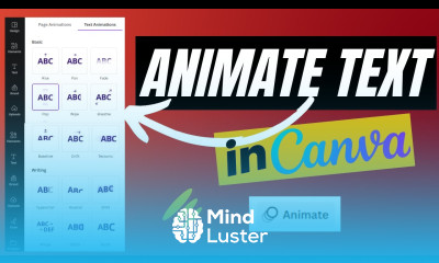 How to use text effects and animation in Canva Free online text animation maker Canva