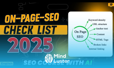 On Page SEO CheckList 2025 SEO Latest Course with AI in English by Marketing Fundas Global