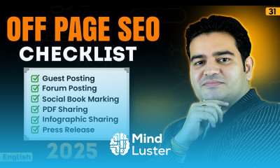 Off Page SEO CheckList 2025 Off Page SEO Tutorial in English by Marketing Fundas Global