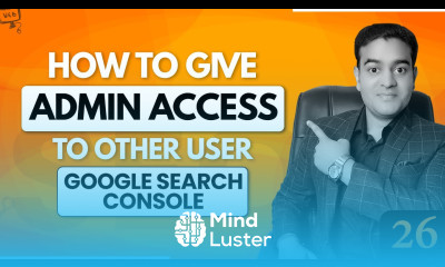 How to Give Access of Google Search Console to Other User Full SEO course in English seocourse