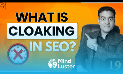 What is Cloaking in SEO Black Hat SEO Techniques SEO full course in English blackhatseo