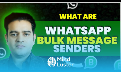What are WhatsApp Bulk Message senders WhatsApp Marketing Course