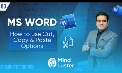 How to use Cut Copy Paste Options in MS Word MS Word Course by Marketing Fundas