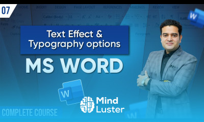 Mastering Text Effects and Typography in MS Word Free Course by Marketing Fundas Global