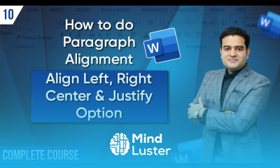 Learn Paragraph Formatting in MS Word Line and Paragraph Spacing Alignment and More