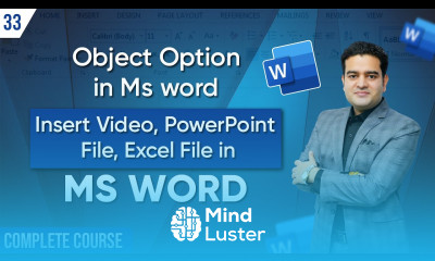 How to Insert Video PPT and Objects in MS Word Complete Step By Step Guide