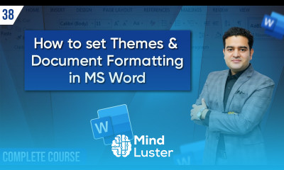 How to Use Themes Document Formatting Option in Microsoft Word Marketing Fundas Global