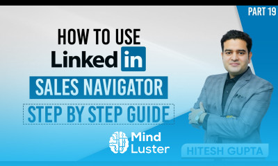 LinkedIn Sales Navigator Lead Generation Tutorial salesnavigator linkedinleadgeneration