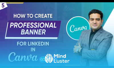 How to create a LinkedIn Banner on Canva Canva Banner Tutorial Canva Tutorial for Beginners