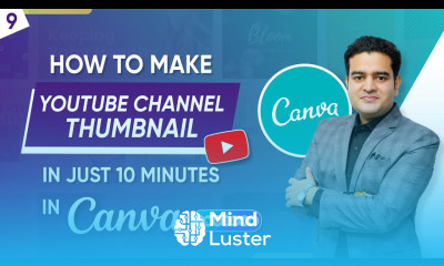 How to Create YouTube Thumbnails in Canva Completed Canva Course for Beginners canvathumbnail