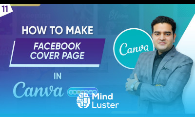 How to Make Facebook Cover Page on Canva Canva Facebook Cover Tutorial Canva Course