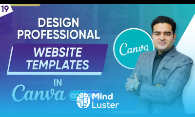 How to Design Website Templates Using Canva How To Use Canva Website Template canvacourse