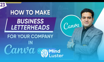 How to Create Letterhead in Canva Letterhead Design in Canva Canva Tutorial for Beginners