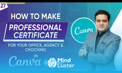 How to Make Certificate Using Canva App Canva Certificate Designing Tutorial Canva