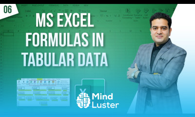 How to Apply Formula in Tabular Format in Excel Tabular Format in Excel MS Excel Full Course