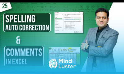 How To Do Spell Check In Excel Spelling Autocorrect In Excel Comments Function In Excel