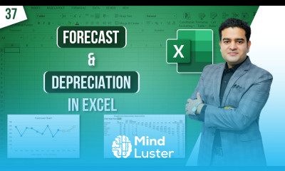 The Excel FORECAST Function How to Calculate Depreciation in MS Excel msexcelcompletecourse
