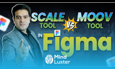 Scale Vs Move Tool in Figma UX UI Designing Course 2024