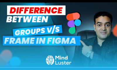 Difference Between Groups and Frames in Figma UX UI Course