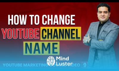How to Change YouTube Channel Name Step by Step Tutorial youtubecourse2023