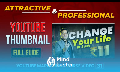 YouTube Thumbnail Tutorial 2024 How to Make Thumbnails for YouTube Videos youtubethumbnail