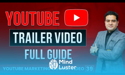 How to Make a YouTube Channel Trailer YouTube Channel Trailer Video youtubecourse trailervideo