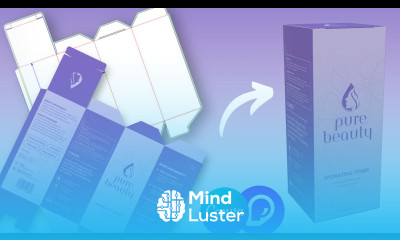 Product Packaging Labeling Design in Canva Pacdora