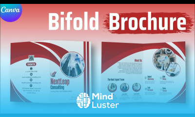 Professional Bifold Brochure Design in Canva