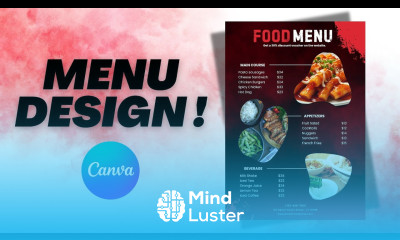 Restaurant Food Menu Design in Canva Menu Card